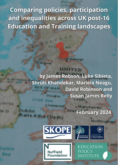 Comparing policies, participation and inequalities across UK post-16 Education and Training landscapes