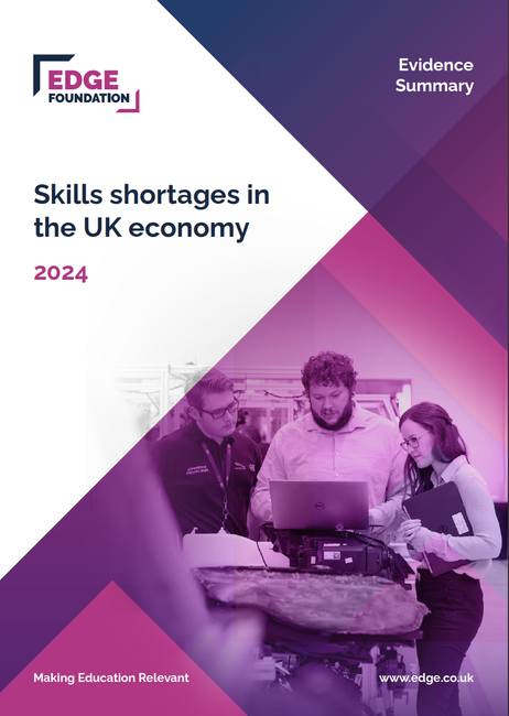 Skills shortages bulletin summary 2024 cover