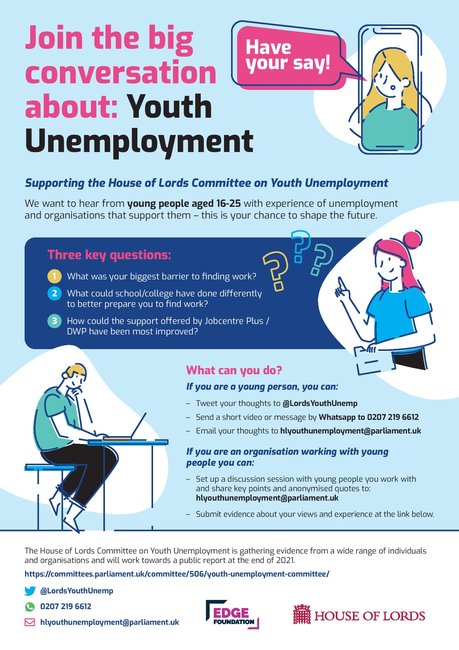 Youth Unemployment Poster