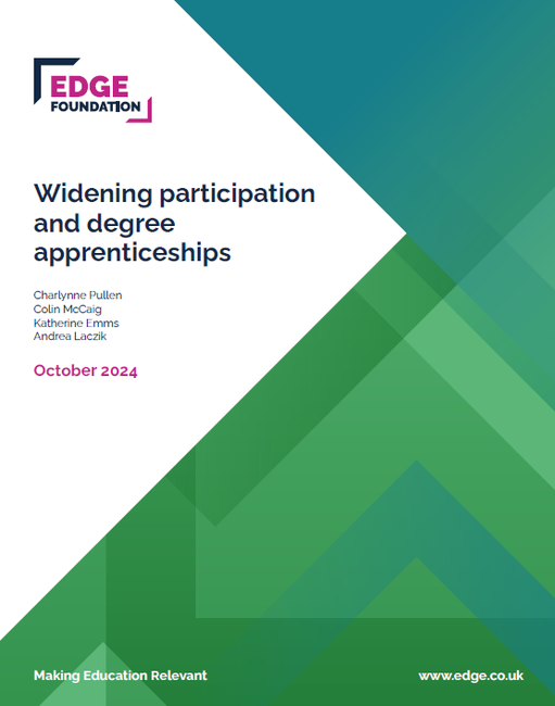 Widening Participation and Degree Apprenticeships